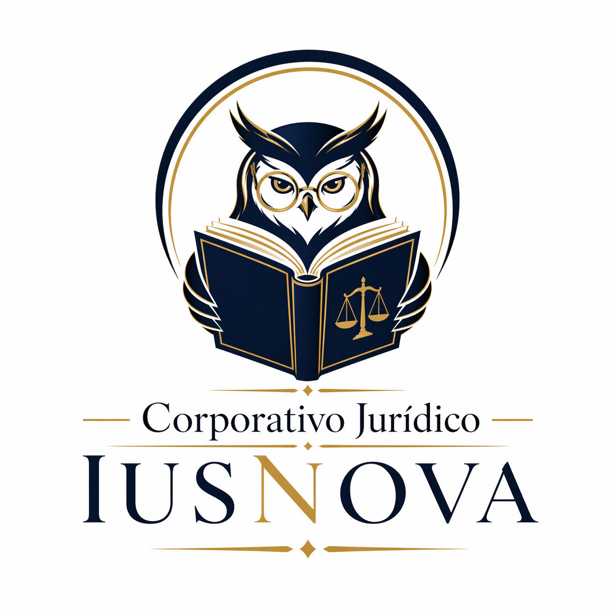 Logotipo de Corporativo Jurídico IUSNOVA